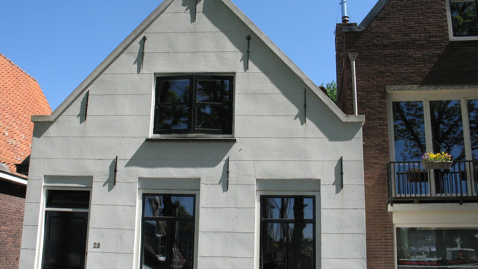 Straatbeeld van Muiden